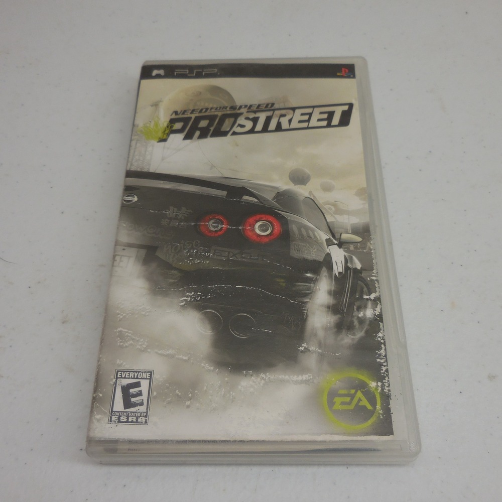 Need for Speed ProStreet Sony PSP Game Complete CIB Racing EA Games UMD